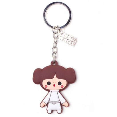 Difuzed Star Wars Princess Leah sleutelhanger rubber