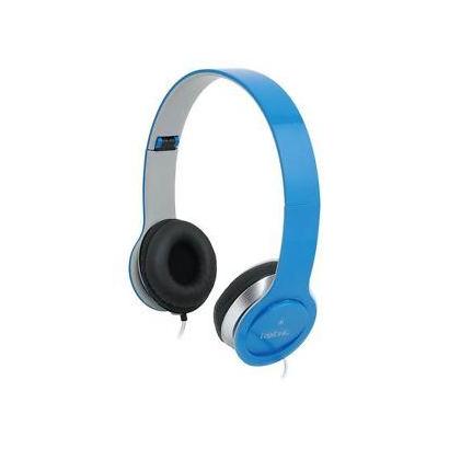LogiLink Stereo High Quality koptelefoon blauw