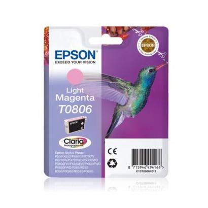Epson T0806 Claria Photographic licht magenta inktcartridge