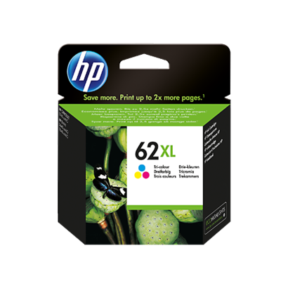 HP 62XL drie-kleuren inktcartridge