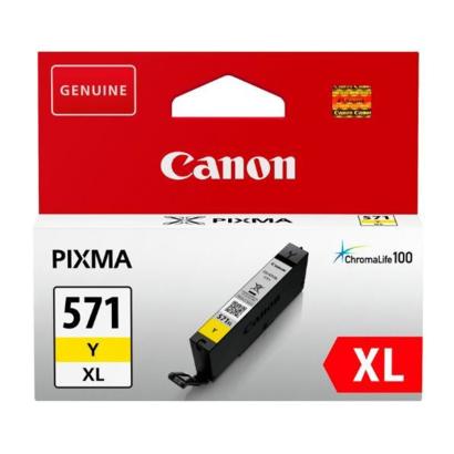 Canon CLI-571Y XL geel inktcartridge