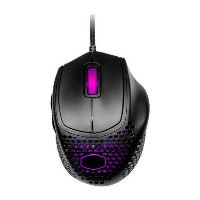 Cooler Master MM720 RGB gaming muis glossy zwart