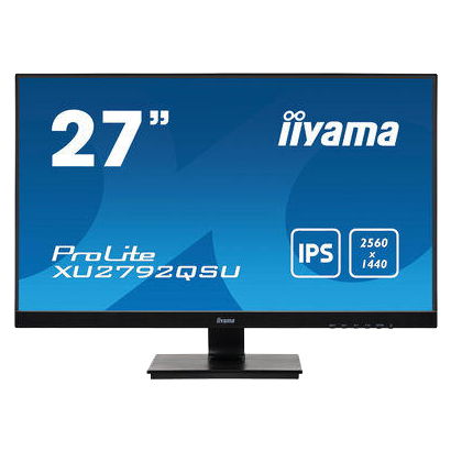 27" iiyama XU2792QSU-B1 IPS 5ms DVI/HDMI/DP/USB Spks