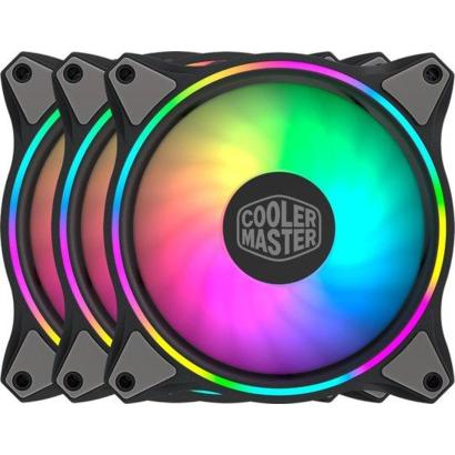 Cooler Master MasterFan MF120 Halo 3-in-1 RGB fan pack