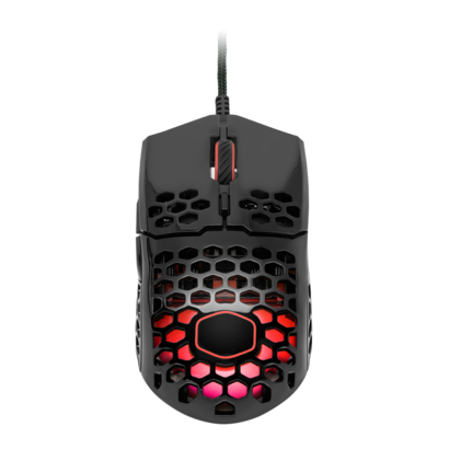 Cooler Master MM711 Light RGB gaming muis zwart (mat)