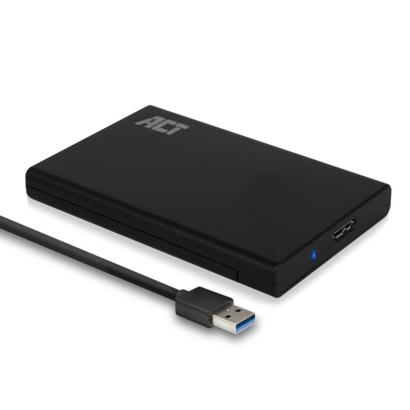 ACT AC1215 2,5" SATA HDD/SSD USB 3.2 behuizing schroefloos