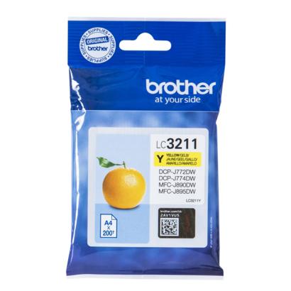 Brother LC-3211Y geel inktcartridge
