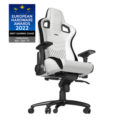 Noblechairs Epic gamestoel wit/zwart