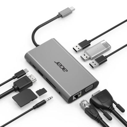 Acer 10-in-1 Type-C dongle multiport adapter