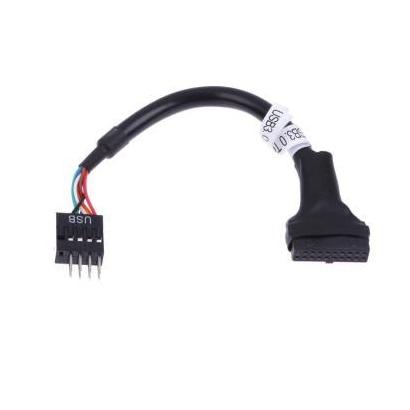 USB 3.0 19-pin naar USB 2.0 9-pin kabel F/M 20cm bulk