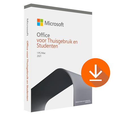 Microsoft Office 2021 Thuis & Studenten 1-PC/Mac (Download)