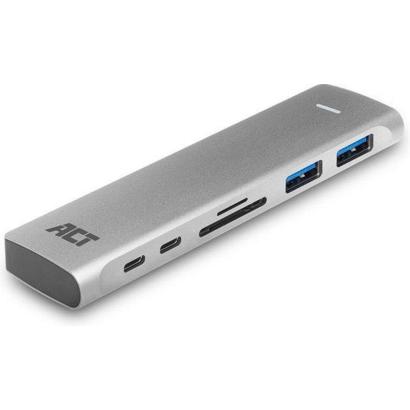 ACT AC7025 USB-C Thunderbolt 3 naar HDMI multiport adapter