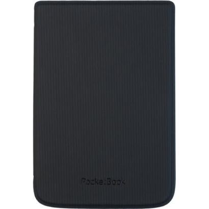 PocketBook Shell cover Lux 4 & 5 (Lux 2 & HD 3) lines zwart