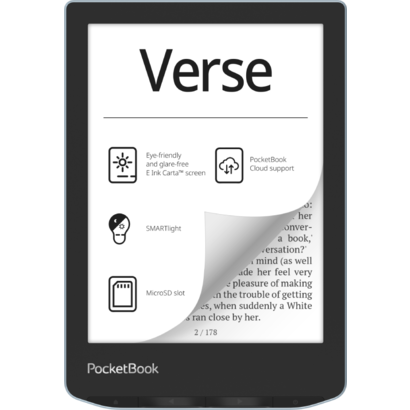 PocketBook Verse 8GB e-Reader bright blue