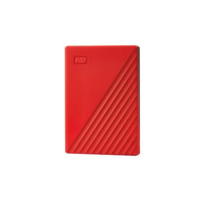 WD My Passport 2TB rood