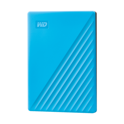 WD My Passport 2TB blauw