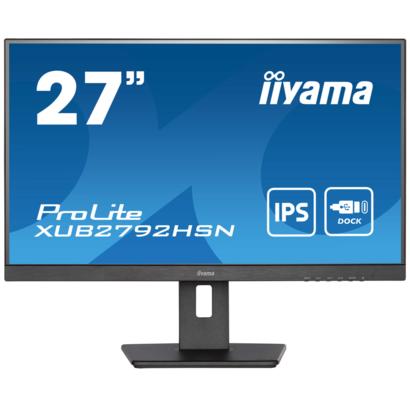 27" iiyama XUB2792HSN-B5 IPS 4ms HDMI/DP/USB-C dock