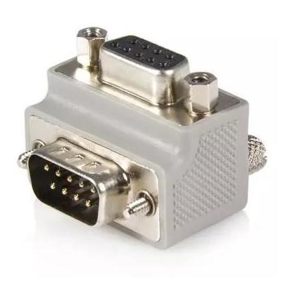 StarTech right angle DB9 to DB9 serial adapter type 2 - M/F
