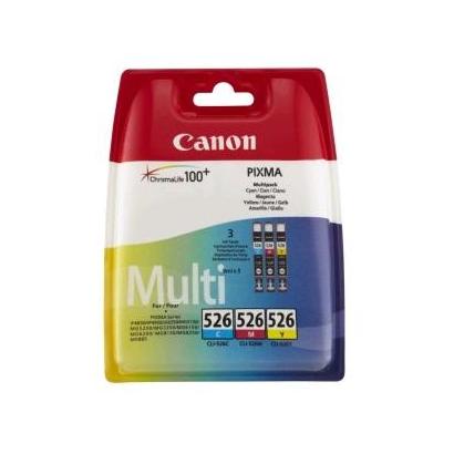 Canon CLI-526 value pack cyaan/magenta/geel
