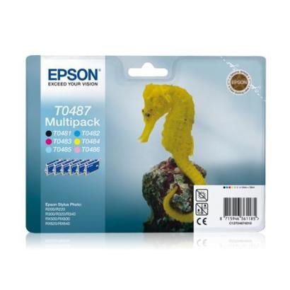 Epson T0487 Multipack 6x T0481/2/3/4/5/6