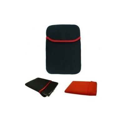 10,2" dubbelzijdige beschermhoes tablet/netbook zwart/rood