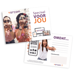 Yorcom cadeaukaart 75 euro