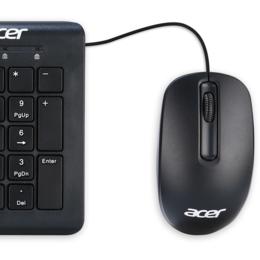 Acer bedrade optische USB muis zwart