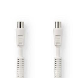 Nedis Coaxkabel 120dB M/F 15m wit