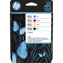 HP 950/951 zwart en kleuren 4-pack inktcartridges