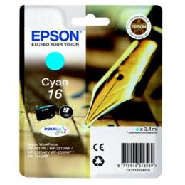 Epson 16 DURABrite Ultra cyaan inktcartridge