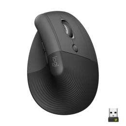 Logitech Lift rechtshandig verticale draadloze muis graphite