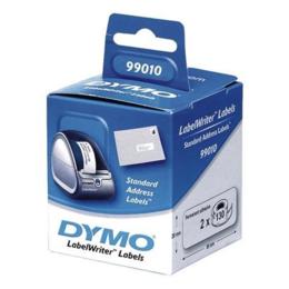 Dymo 99010 adresetiketten Smal 89x28mm 2 rollen