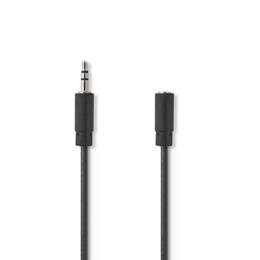 Nedis 3,5mm Jack audio verlengkabel M/F 10m zwart