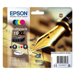 Epson 16XL Multipack zwart/cyaan/magenta/geel