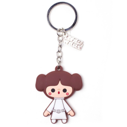 Difuzed Star Wars Princess Leah sleutelhanger rubber