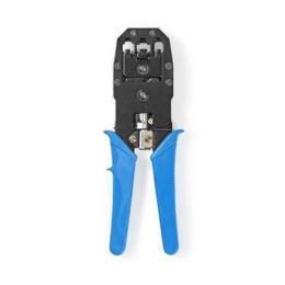 Nedis UTP krimptang voor RJ10/RJ11/RJ45 blauw