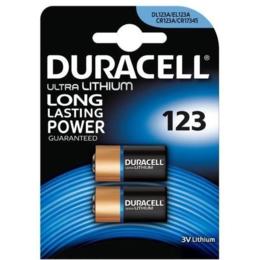Duracell CR123 batterijen 2-pack 3V 1500mAh