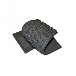 Logon Foldable AZERTY keyboard Zwart USB