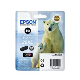 Epson 26XL Claria Premium foto zwart inktcartridge