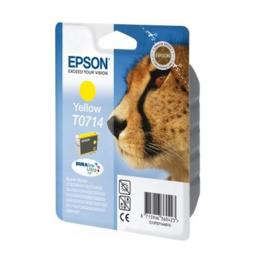 Epson T0714 DURABrite Ultra geel inktcartridge
