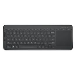 Microsoft All-in-One Wireless Media toetsenbord zwart