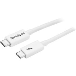 StarTech Thunderbolt 3 20Gbps USB-C kabel M/M 1m wit