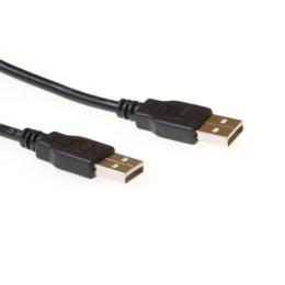 ACT USB 2.0 A naar A kabel M/M 3 meter