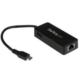 StarTech USB-C naar Gigabit netwerkadapter extra USB poort