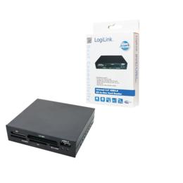 LogiLink CR0012 kaartlezer met USB 2.0 3,5 inch intern