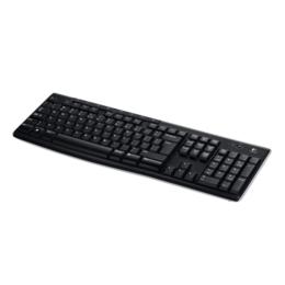 Logitech K270 draadloos toetsenbord zwart US layout