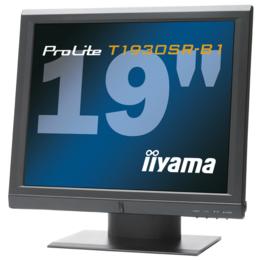 19" iiyama Touchscreen T1931SR-B1 5ms D-Sub/DVI + Spks