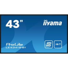 43" iiyama LE4341S-B1 IPS D-Sub/HDMI/RCA/USB + spks
