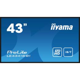 43" iiyama LE4341S-B1 IPS D-Sub/HDMI/RCA/USB + spks