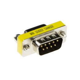ACT Mini gender changer 9 pins naar 9 pins D-Sub adapter M/F